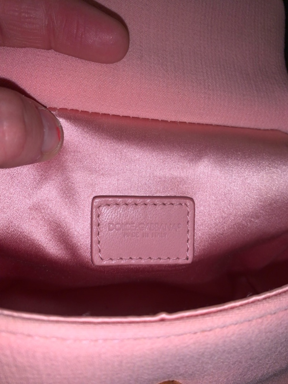 Dolce & Gabbana Pink Mini Sicily Top-Handle Crossbody Bag with chain and strap - Picture 10 of 13